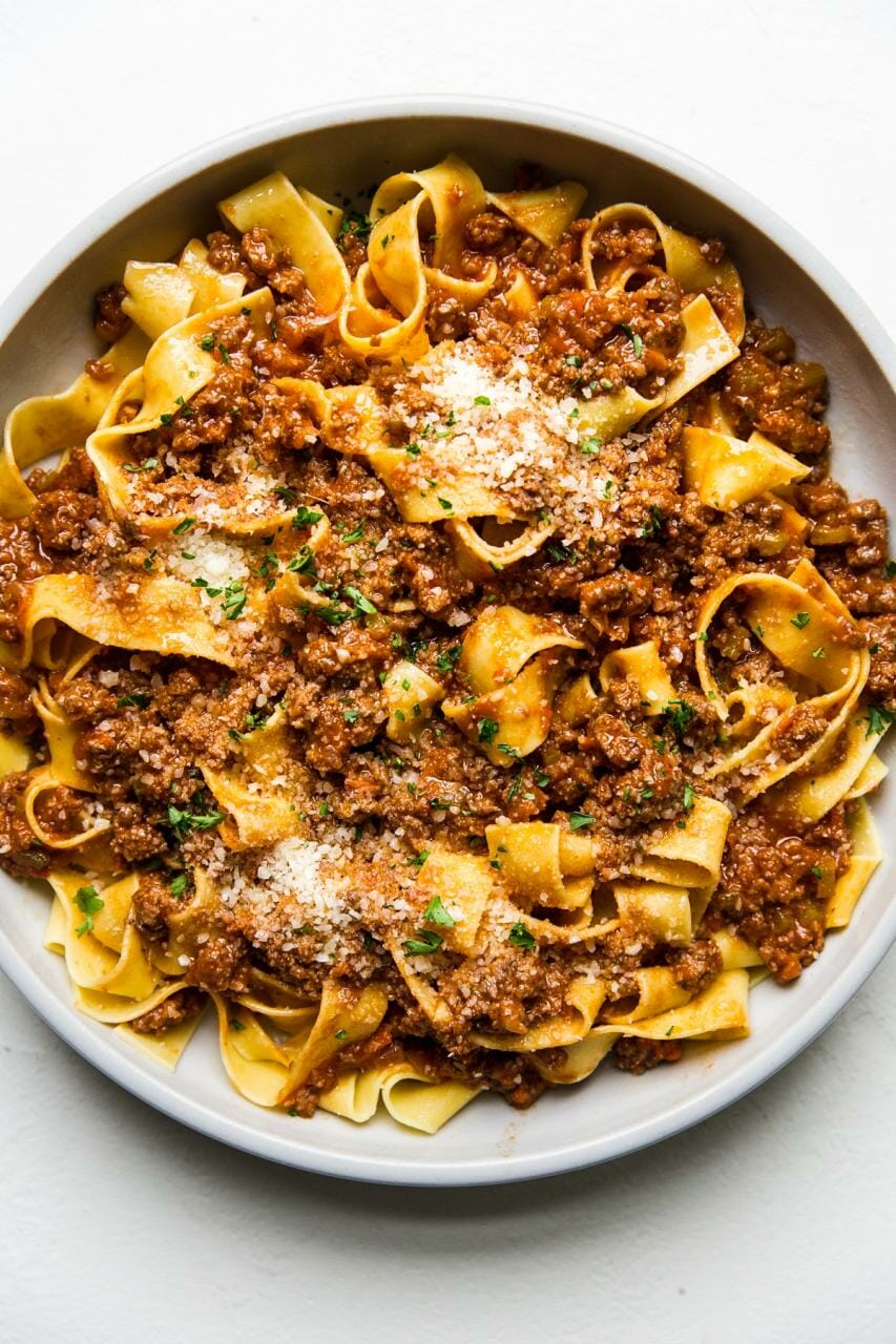 Beef and Pork Bolognese with Pasta by themodernproper | Quick & Easy Recipe  | The Feedfeed