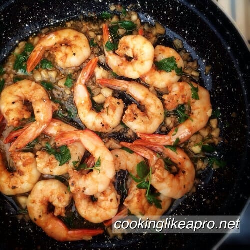 Cajun shrimps