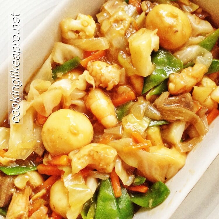 Chopsuey recipe