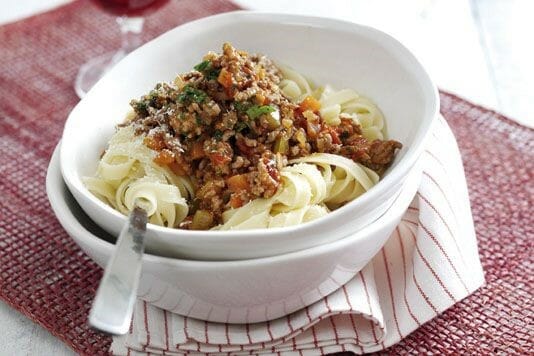 Pork bolognese recipe