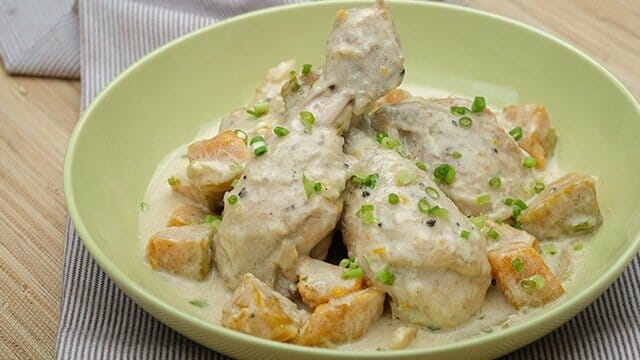 Ginataang Manok at Kalabasa Recipe