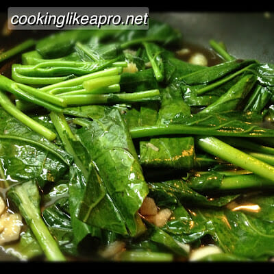 Cooking Kai-lan Stir-fry (Chinese Broccoli Recipe)