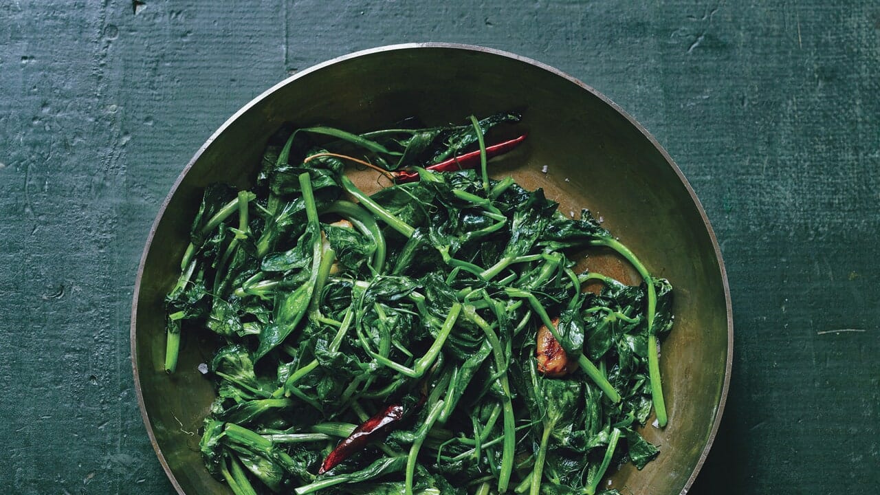 Stir-Fried Pea Shoots Recipe | Bon Appétit