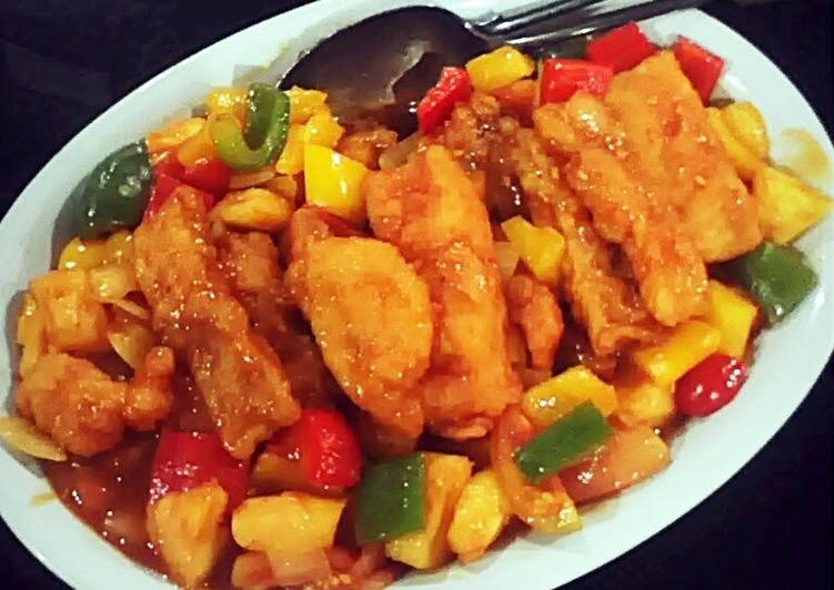 Simple Way to Prepare Speedy Sweet n Sour Crisp Dory Fillets | Riri Secret Recipes